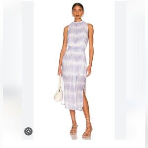 Bella Dahl Lavender Tie Dye Dress